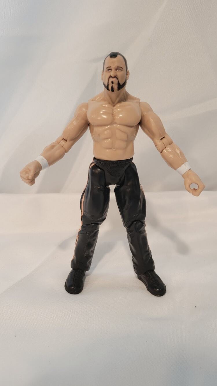 Vintage WWE WWF Tazz Action Figure Wrestling Black Pants Jakks Pacific